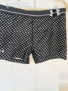 Under Armour Women's HeatGear Printed Shorty compression shorts